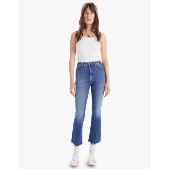MOTHER Denim The Hustler Ankle Flare Size 23